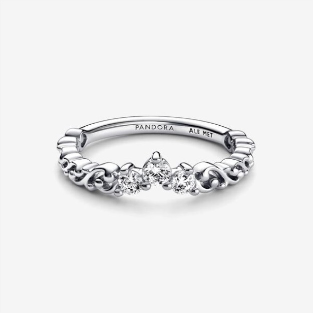Regal Swirl Tiara Ring Pandora Sterling Silver