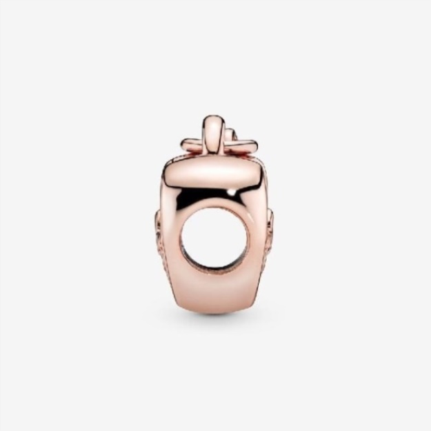 Rose Love You Heart Padlock Charms Pandora