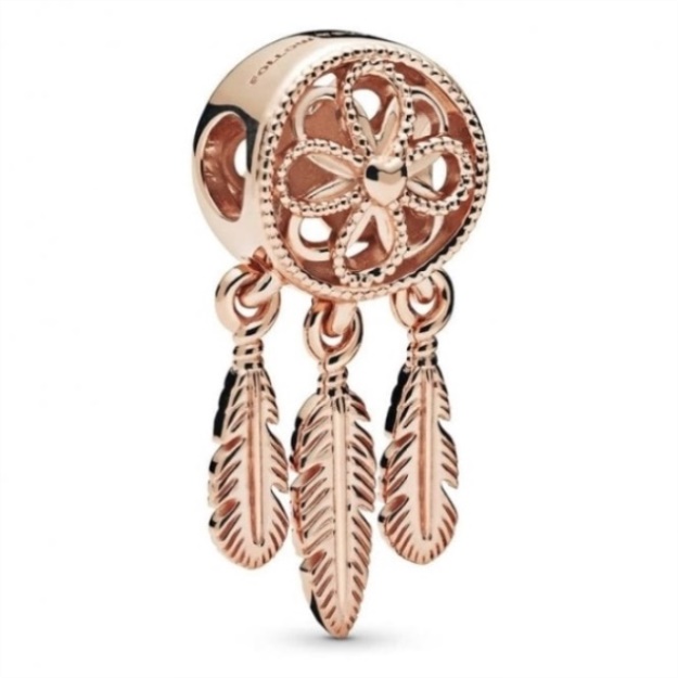 Rose Spiritual Dreamcatcher Charms Pandora