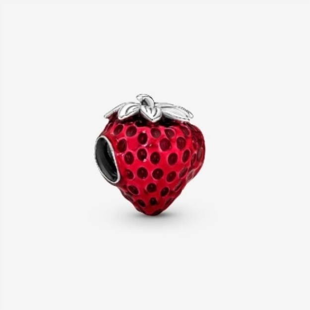 Seeded Strawberry Fruit Charms Pandora