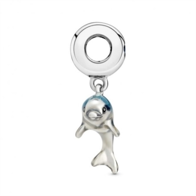 Shimmering Dolphin Dangle Charms Pandora