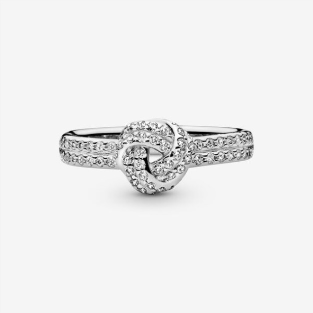 Shimmering Knot Ring-Final Sale Pandora