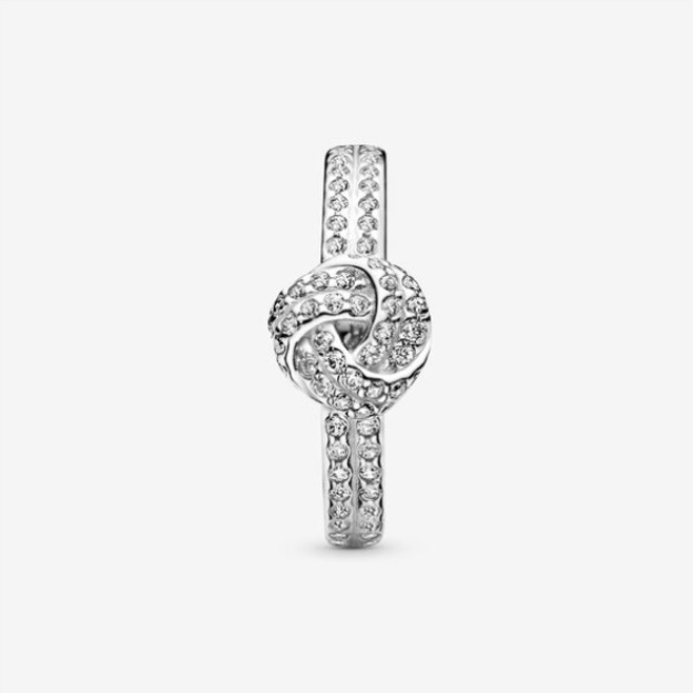 Shimmering Knot Ring-Final Sale Pandora