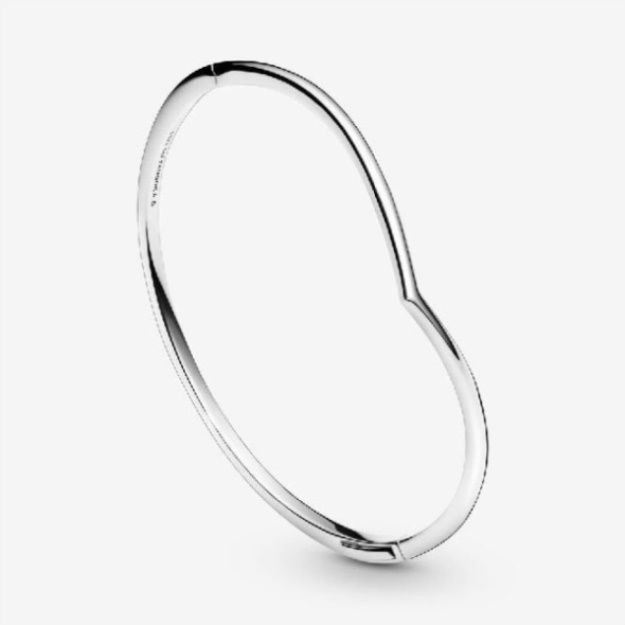 Shining Pandora Wishbone Bangle