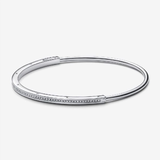 Signature I-D Pave Bangle Pandora