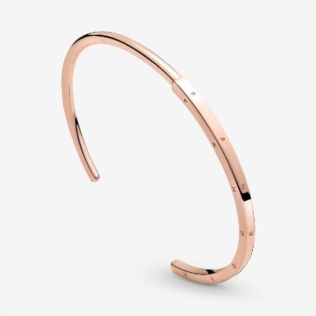 Signature Rose ID Bangle Pandora