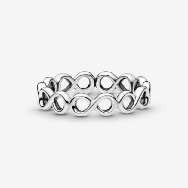 Simple Infinity Band Pandora Brand Stacking Ring