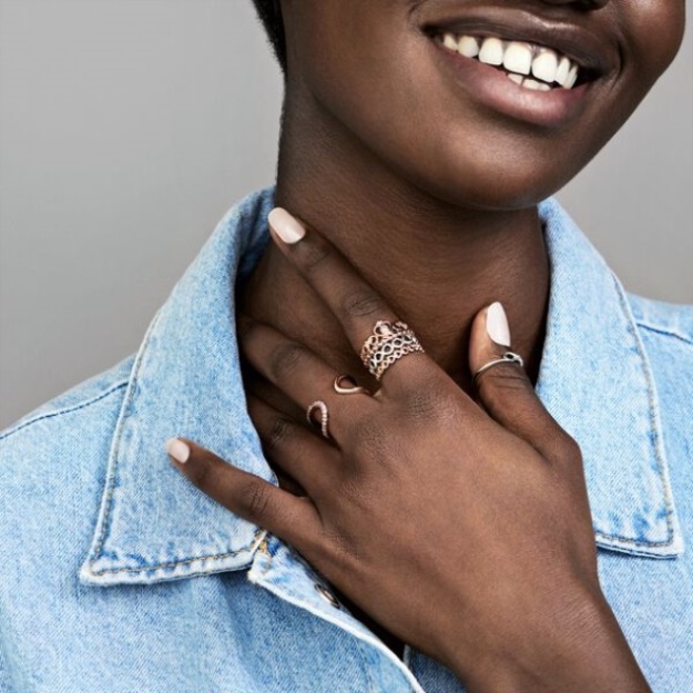 Simple Infinity Band Ring Pandora