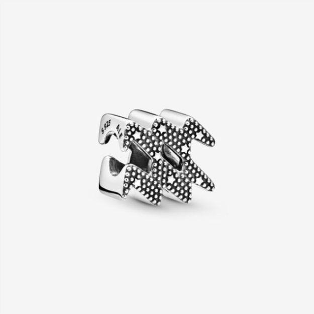 Sparkling Aquarius Zodiac Charm Pandora