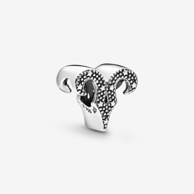 Sparkling Aries Zodiac Charm Pandora