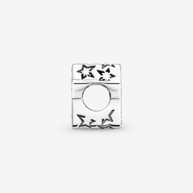 Sparkling Asymmetric Star Charm Pandora
