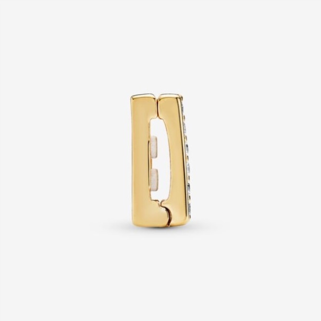 Sparkling Clip Charm-Final Sale Pandora Gold Plated