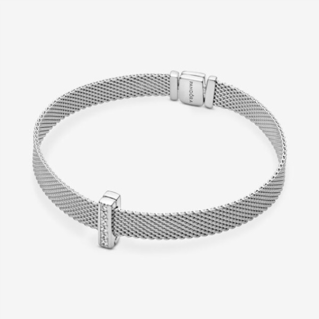Sparkling Clip Charm Pandora Sterling Silver