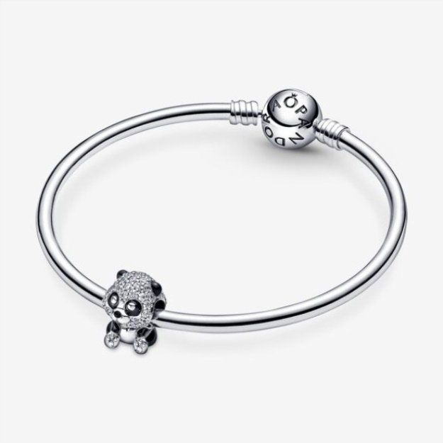 Sparkling Cute Panda Charm Pandora