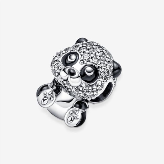 Sparkling Cute Panda Charm Pandora