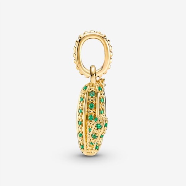 Sparkling Desert Cactus Pendant Pandora
