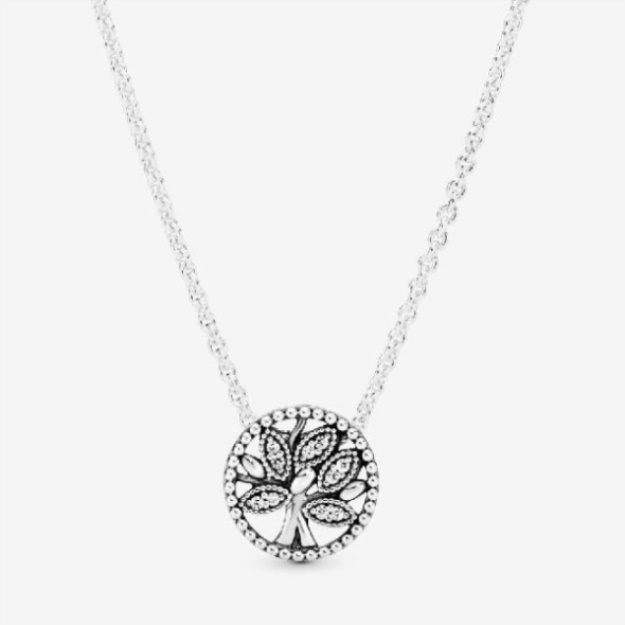 Sparkling Family Tree Necklace Pandora CA