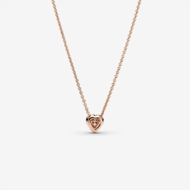 Sparkling Heart Collier Necklace Pandora
