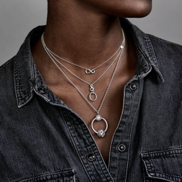 Sparkling Infinity Collier Necklace Pandora