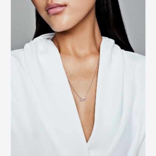 Sparkling Infinity Collier Necklace Pandora CA