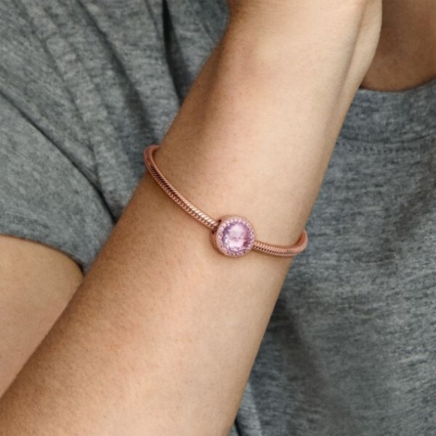Sparkling Lavender Charm Pandora