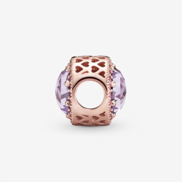 Sparkling Lavender Charm Pandora