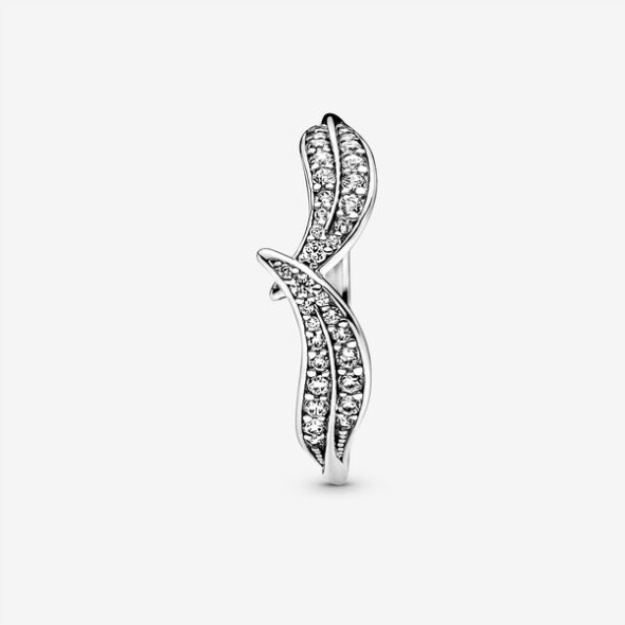 Sparkling Leaves Ring Pandora Sterling Silver