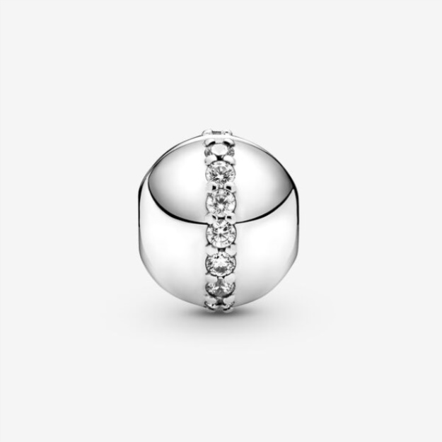 Sparkling Line Clip Charm Pandora