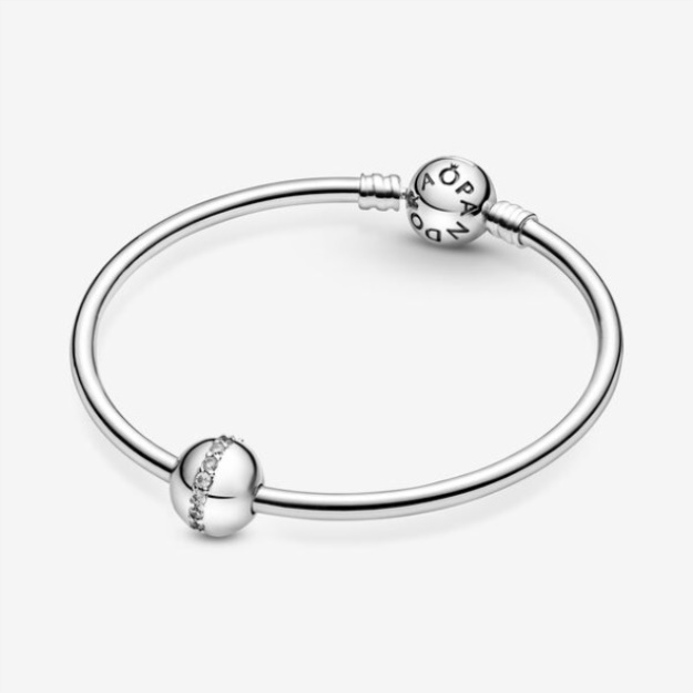 Sparkling Line Clip Charm Pandora