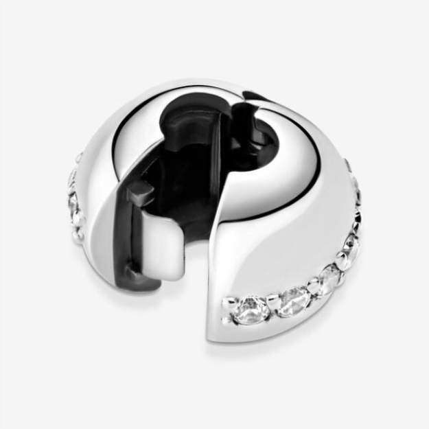 Sparkling Line Clip Charm Pandora
