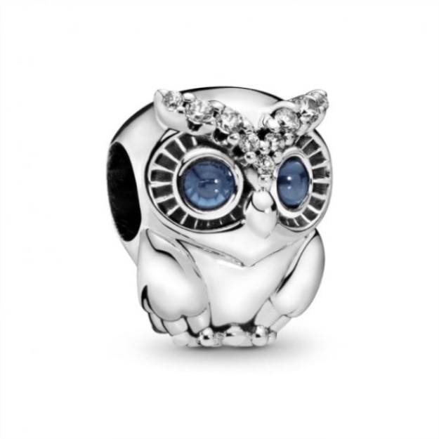 Sparkling Owl Charms Pandora