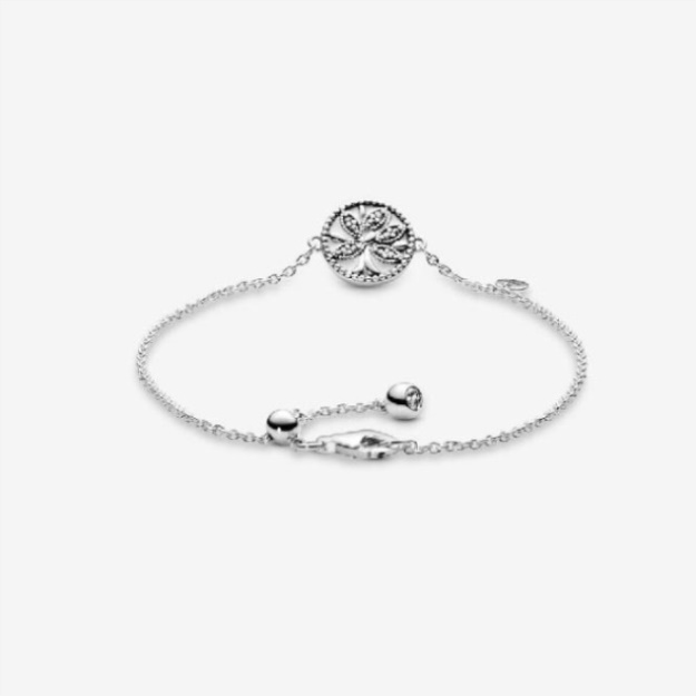 Sparkling Pandora Family Tree Slider Bracelet