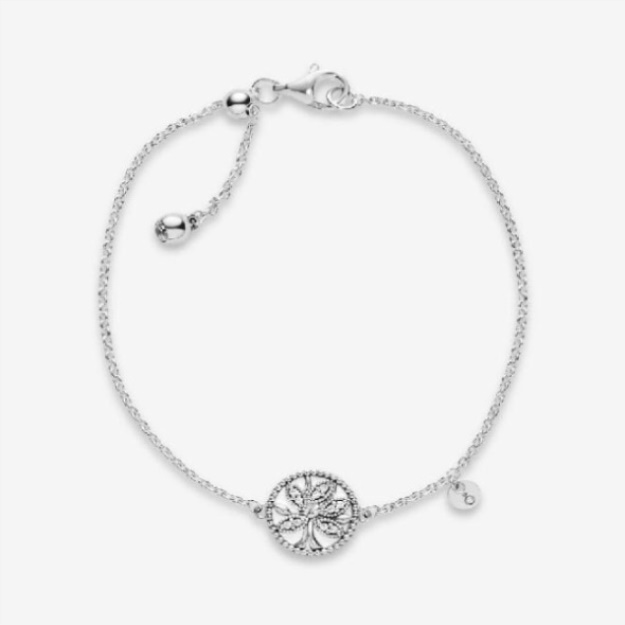 Sparkling Pandora Family Tree Slider Bracelet