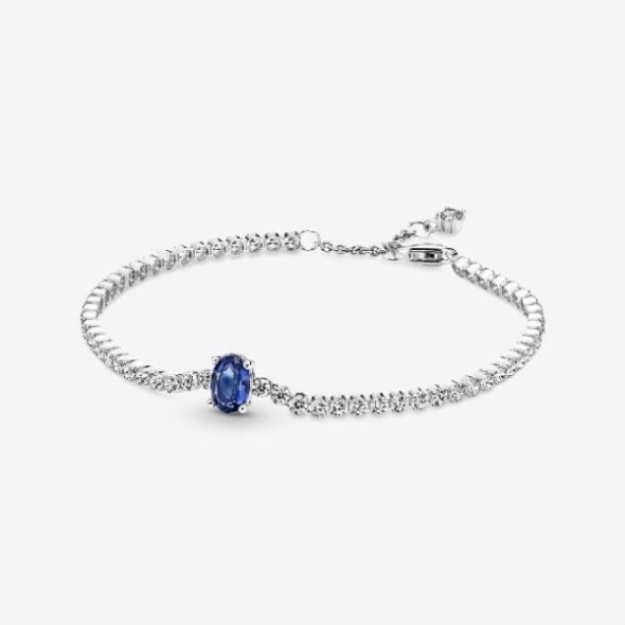Sparkling Pave Brand Pandora Tennis Bracelet