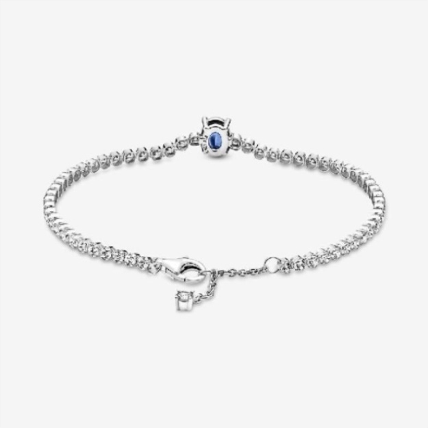 Sparkling Pave Brand Pandora Tennis Bracelet