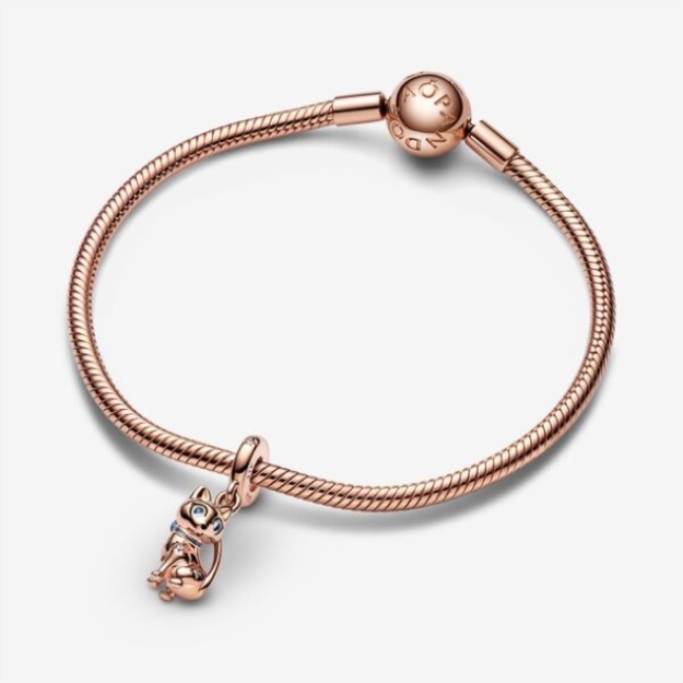 Sparkling Pet Cat Dangle Charm Pandora