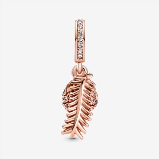 Sparkling Pine Cone Dangle Charm-Final Sale Pandora