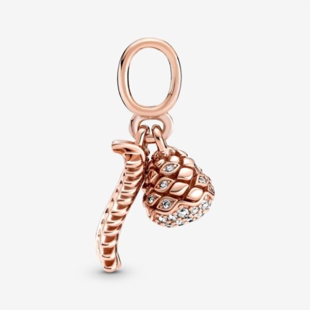 Sparkling Pine Cone Dangle Charm-Final Sale Pandora