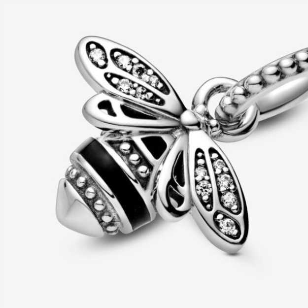 Sparkling Queen Bee Pendant Pandora