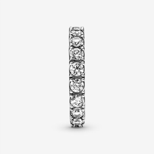 Sparkling Row Eternity Ring Pandora Sterling Silver