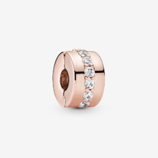 Sparkling Row Spacer Charm Pandora