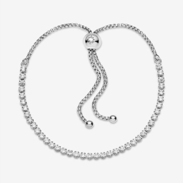 Sparkling Slider Tennis Bracelet Pandora