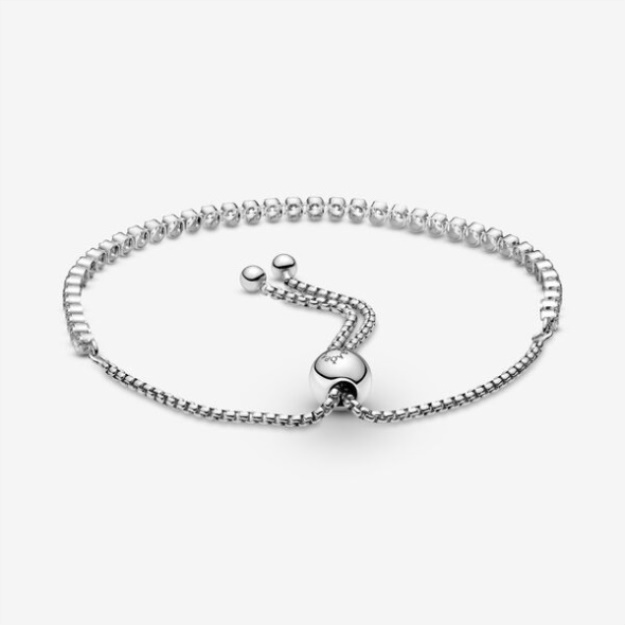 Sparkling Slider Tennis Bracelet Pandora Sterling Silver