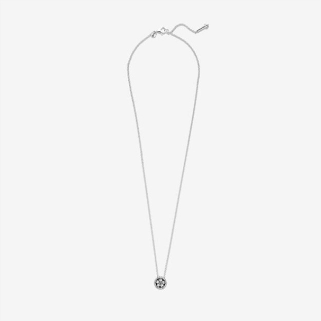 Sparkling Snowflake Collier Necklace Pandora