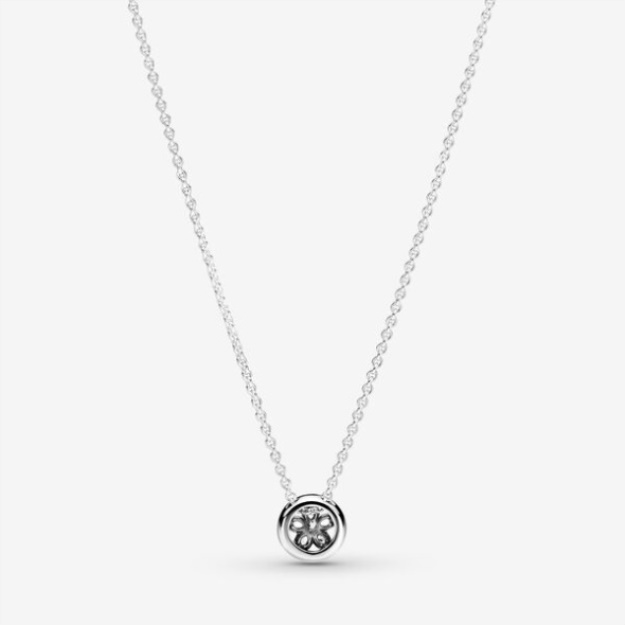 Sparkling Snowflake Collier Necklace Pandora