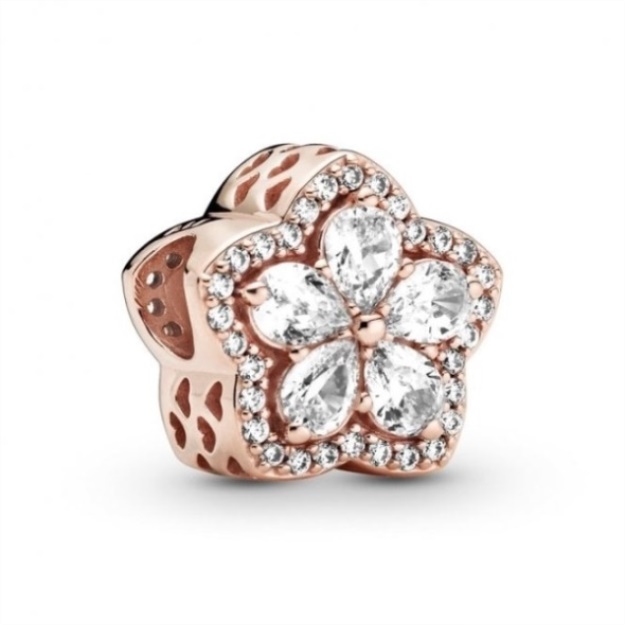 Sparkling Snowflake Pandora Pave Charms
