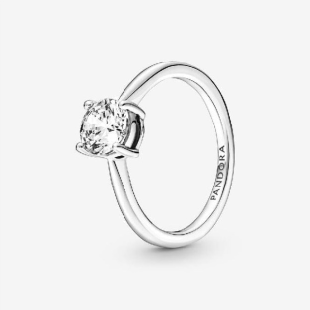Sparkling Solitaire Pandora Fashion Ring