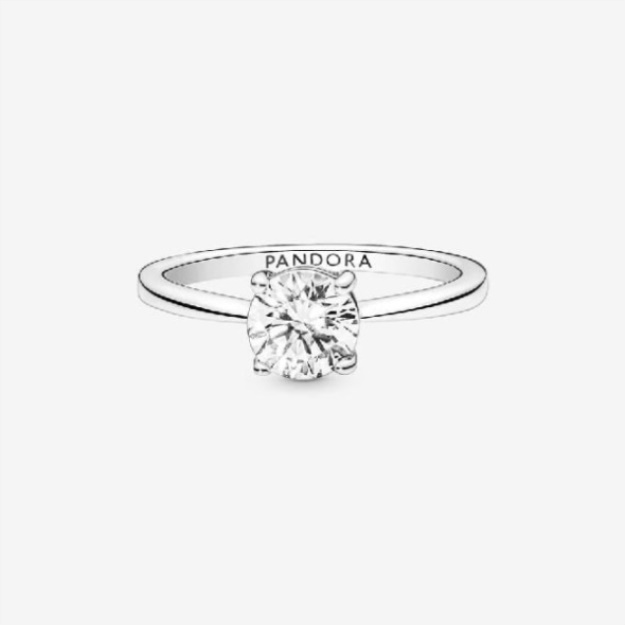 Sparkling Solitaire Pandora Fashion Ring
