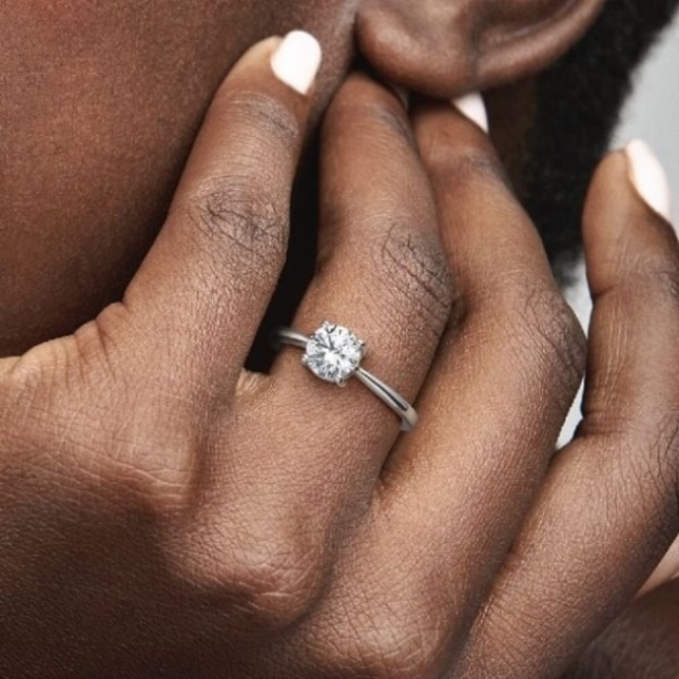 Sparkling Solitaire Pandora Fashion Ring