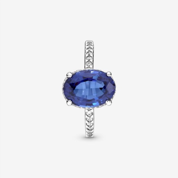 Sparkling Statement Halo Ring Pandora